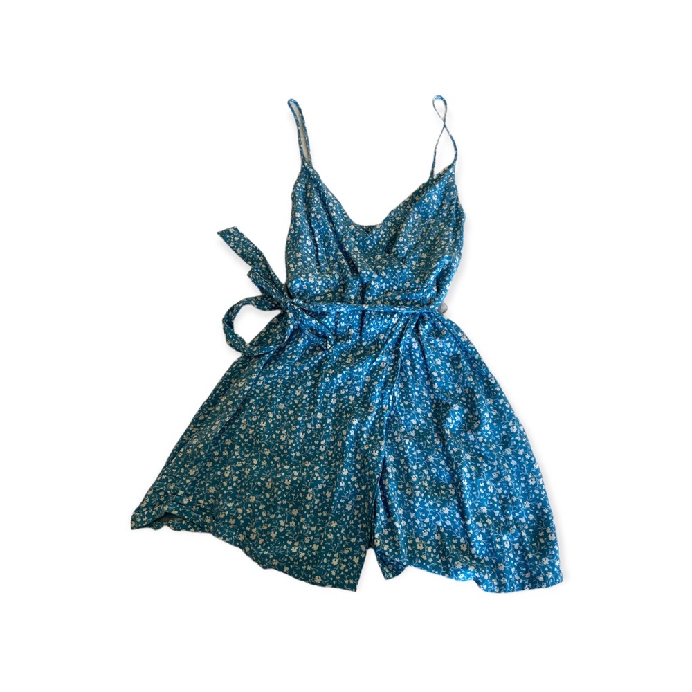 Forever 21 Blue Floral Mini Dress
